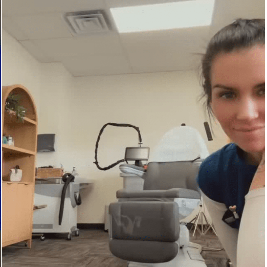 Amy Kondi in the treatment room at New Age Medspa Anchorage