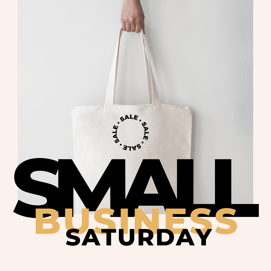 Small Business Saturday medspa sale graphic for New Age Medspa Anchorage