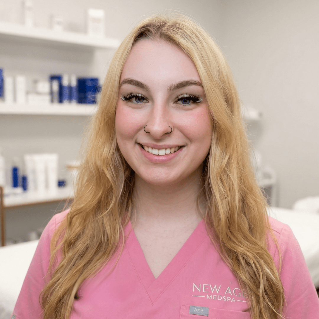 Kassidy O'Connell, Receptionist and Licensed Esthetician at New Age Medspa Anchorage