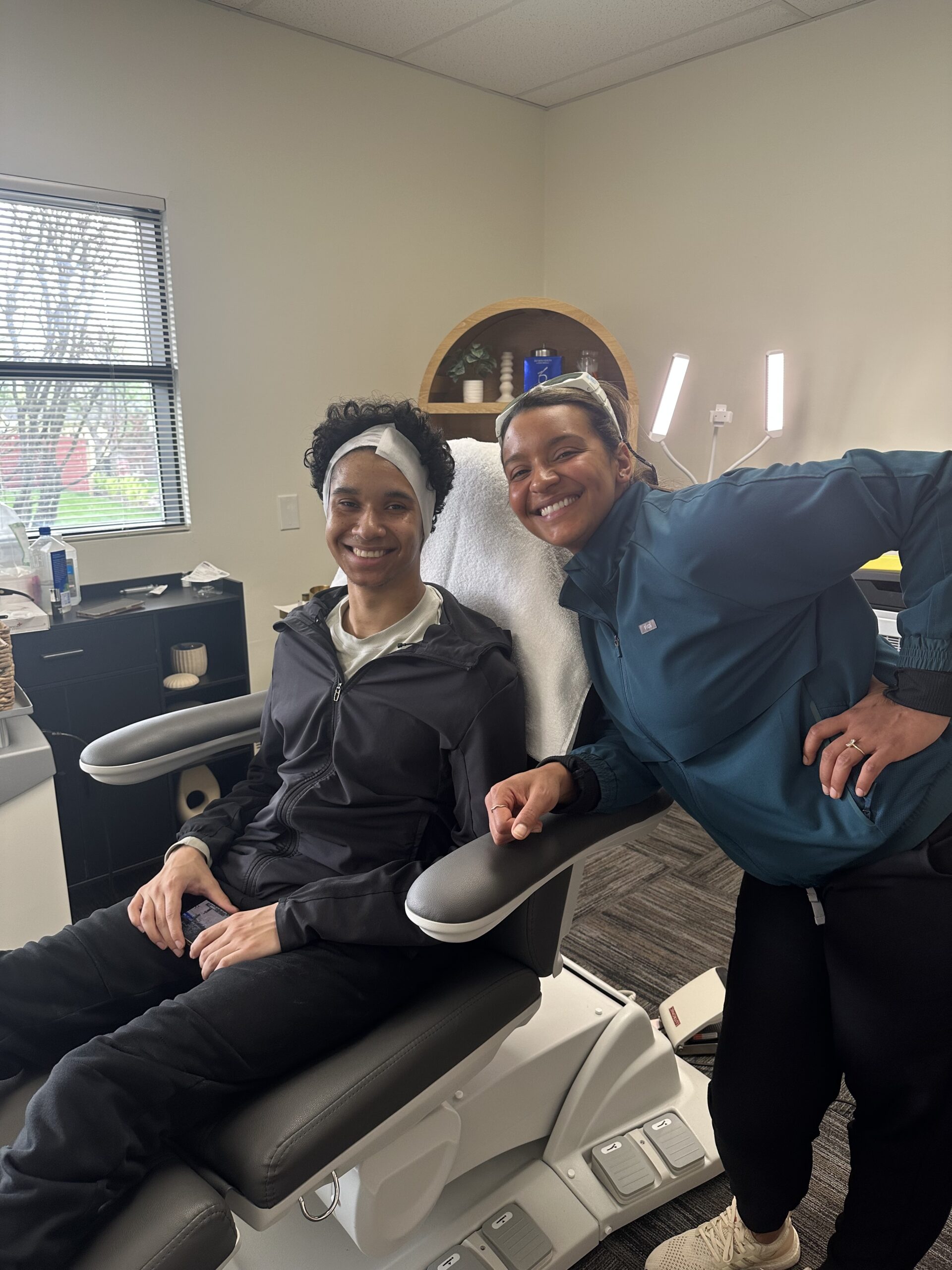 Natasha Sherrill and client