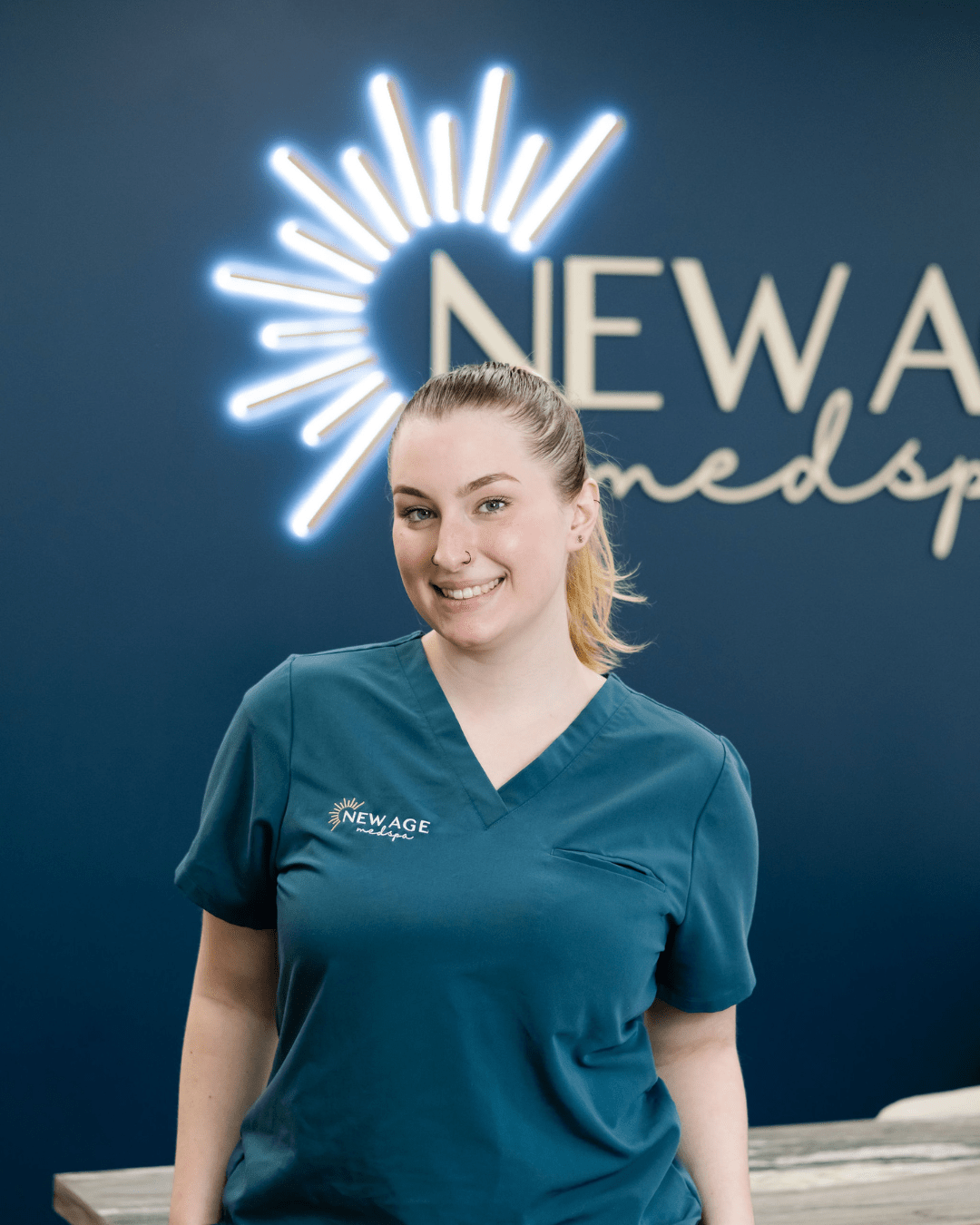 Kassidy O'Connell, Receptionist and Licensed Esthetician at New Age Medspa Anchorage, Alaska